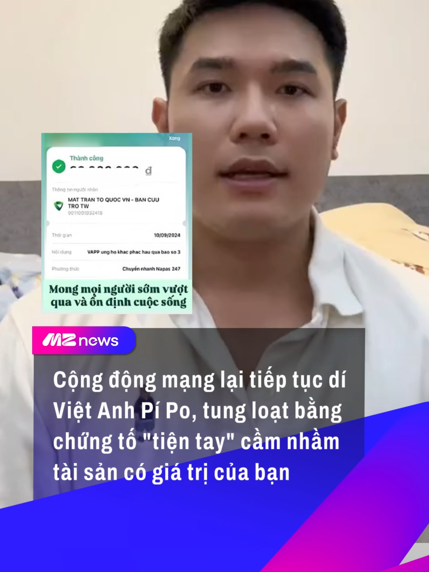 Cộng đồng mạng đã tìm là có #mznew #mznetwork #tiktoknews #trendingvideo #viral #viralvideos #tintuc #tintuc24h #news #tiktokviral #vietnam #vietnamtoiyeu