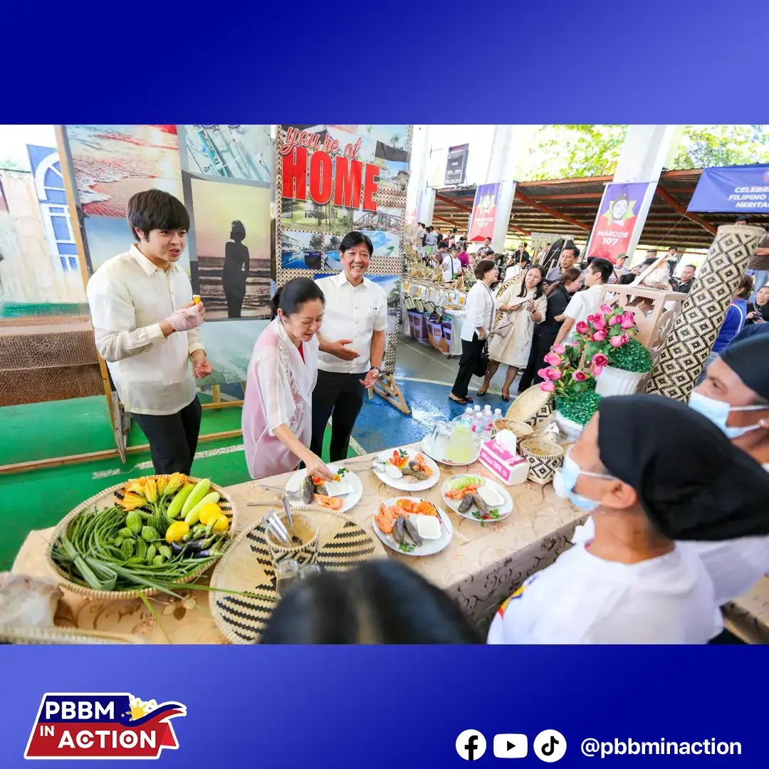 Dinaluhan ng First Family ang isang cook off kung saan ibat ibang mga kalahok ang nagluto ng masasarap na putahe! 😍👏🥰❤️