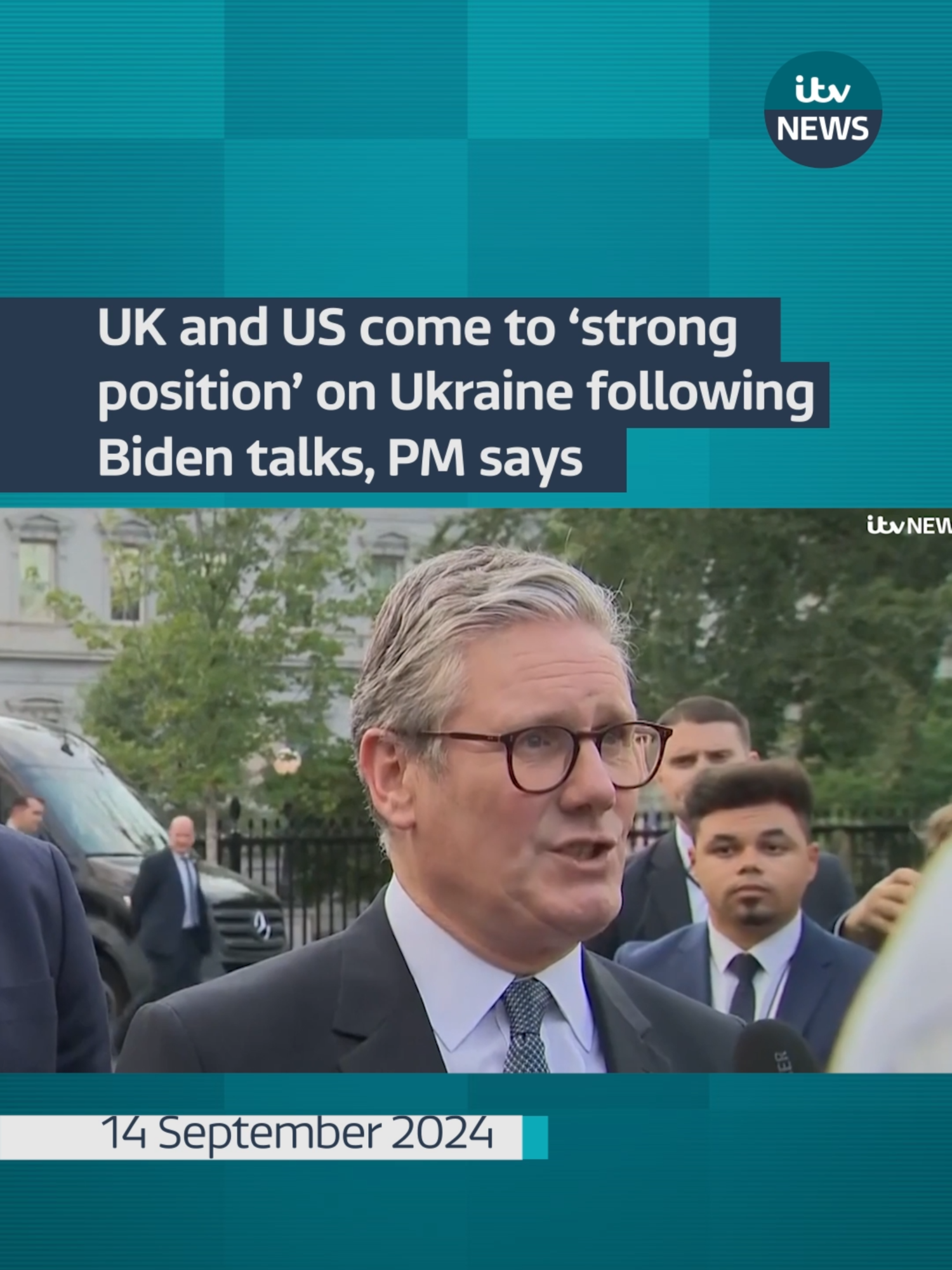 UK and US come to ‘strong position’ on Ukraine following Biden talks, PM says #itvnews @itvpolitics