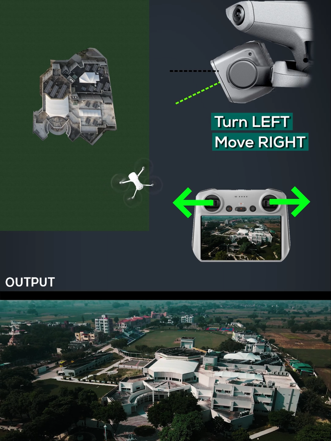 How to create cinematic shots for a shool video using your DJI Air 2S? 🏢 Save these pro tips! ✨  🎥: IG/ankit_toxic #DJIAir2S #DJI #CinematicShots #DroneFootage #ProTips #Fyp