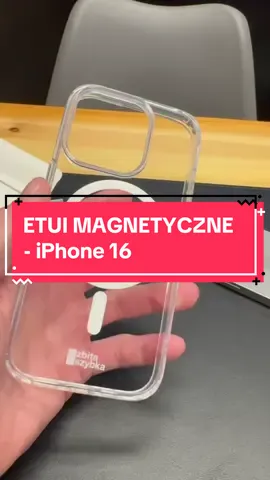 iPhone 16 mamy już szybki antypapilarne oraz etui magnetyczne 🙌🏻😃🎬🧙‍♀️#serwis #iphone #apple #iphone16 