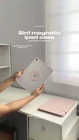 THIS IPAD CASE IS MUST HAVE!! Magnetic + it’s detachable 🎀🤌🏻✨