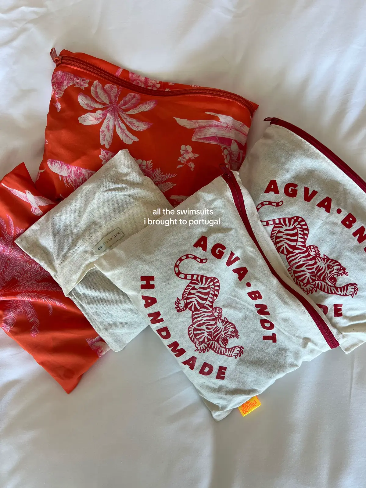 loveee shopping for bikinis but barely ever get to wear them so this was my time to shine 🌊 #swimwear #bikinis #swimsuit #beachwear #fashiontiktok #aguabendita #marcascolombianas #coolbrands 