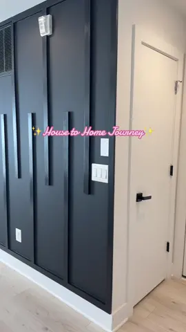 Today’s episode: an accent wall in the office! The matte on flat paint is my favorite part! #homedecor #homeimprovement #housetohomediy #Home #office #homeofficedecor #homeoffice 