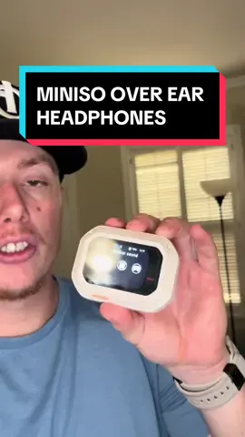Replying to @Zeo 13 your conversation will be no where near as loud as your music and you cant barely hear any music at max volume with these over the ear headphones #earbuds #overearheadphones #miniso #headphones #bluetoothheadphones #touchscreen #touchscreenearbuds 
