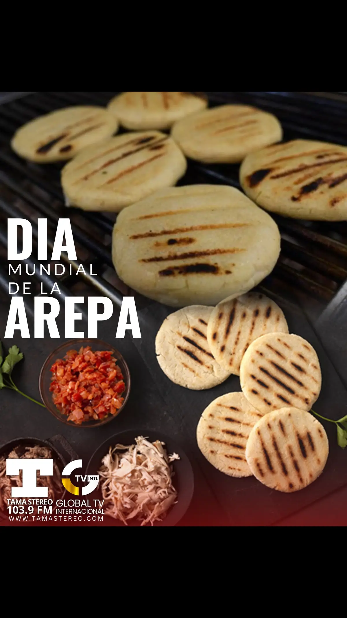 #efeméride #14deseptiembre  Cada segundo sábado de septiembre, y desde 2013, se conmemora el Día Mundial de la Arepa. Este año toca el 14 de septiembre y el lema de esta edición número 13 es «La arepa nos une La iniciativa de la conmemoración nació en el año 2012 por parte de la Organización de Venezolanos en el Mundo, (Venmundo) con el propósito de unir a la diáspora venezolana y crear un sentido de pertenencia en sus nuevas comunidades.