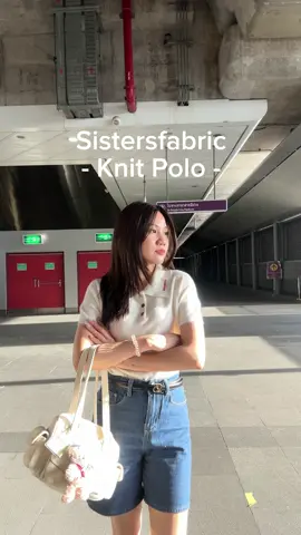 เสื้อโปโลผ้า knit นุ่มมาก เบสิคไอเทมที่ควรมี #เสื้อโปโล #เสื้อโปโลคอปก #เสื้อโปโลผู้หญิง #tiktoklooks #Tiktokshop  @nnatprt @nnatprt @nnatprt