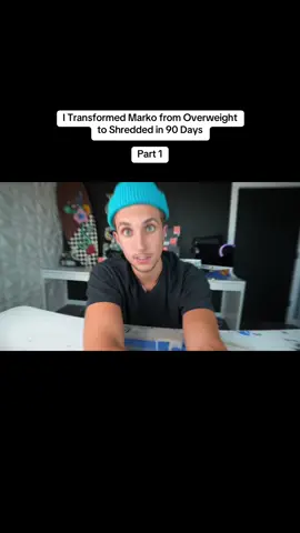 I Transformed Marko from Overweight to Shredded in 90 Days Part 1 #fyp #foryoupage #fypシ #foryou 