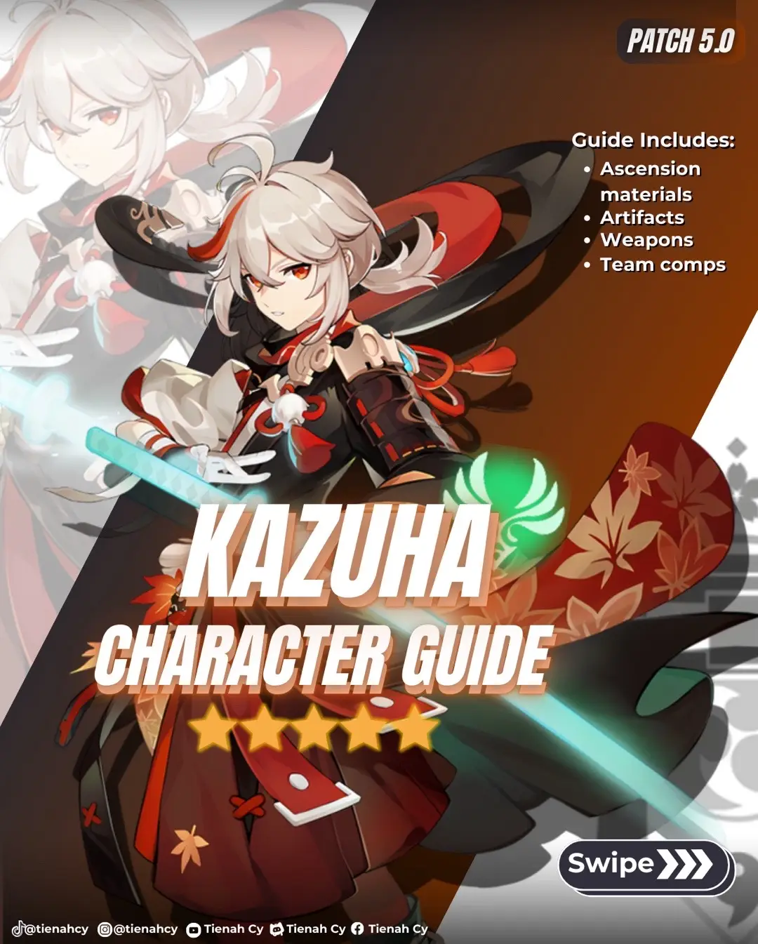 follow for more Character guides>< #kazuha #kazuhagenshinimpact #GenshinImpact #genshinguide #fyp #hoyocreators 