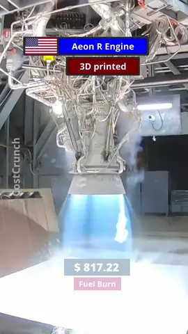 3D printed Aeon Rocket Engine. #Aeon #RocketEngine #Rocket #Engine #Test #Cost 