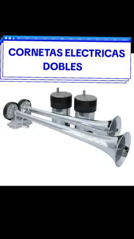 Nuevas Cornetas Electricas Dobles 🤩 #Cornetas #cornetaselectricas #camioneros #turberosdecorazón🥰🥰💯💪💪🚚💨🚛⛰️🏞️🛣️ #furgonescolombianos #mulerosdecolombia #lujos #wapaled 