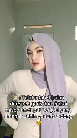 #fyp #miso #telathaid #telatdatangbulan #telathaidpositif #garisdua #hamil #cirihamil #fypシ゚viral #obatpelancarhaid 