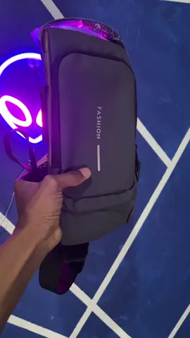 Sling Bag for Men Anti-Theft USB Crossbody