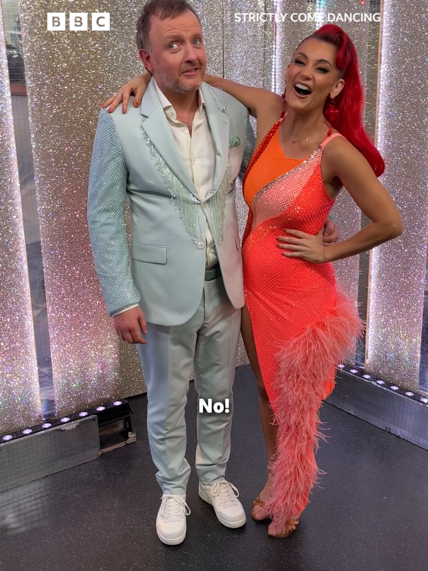 It's mischief on the dance floor... introducing partners in crime, @chrismccausland and @dianne_buswell_official! 🤭 #Strictly