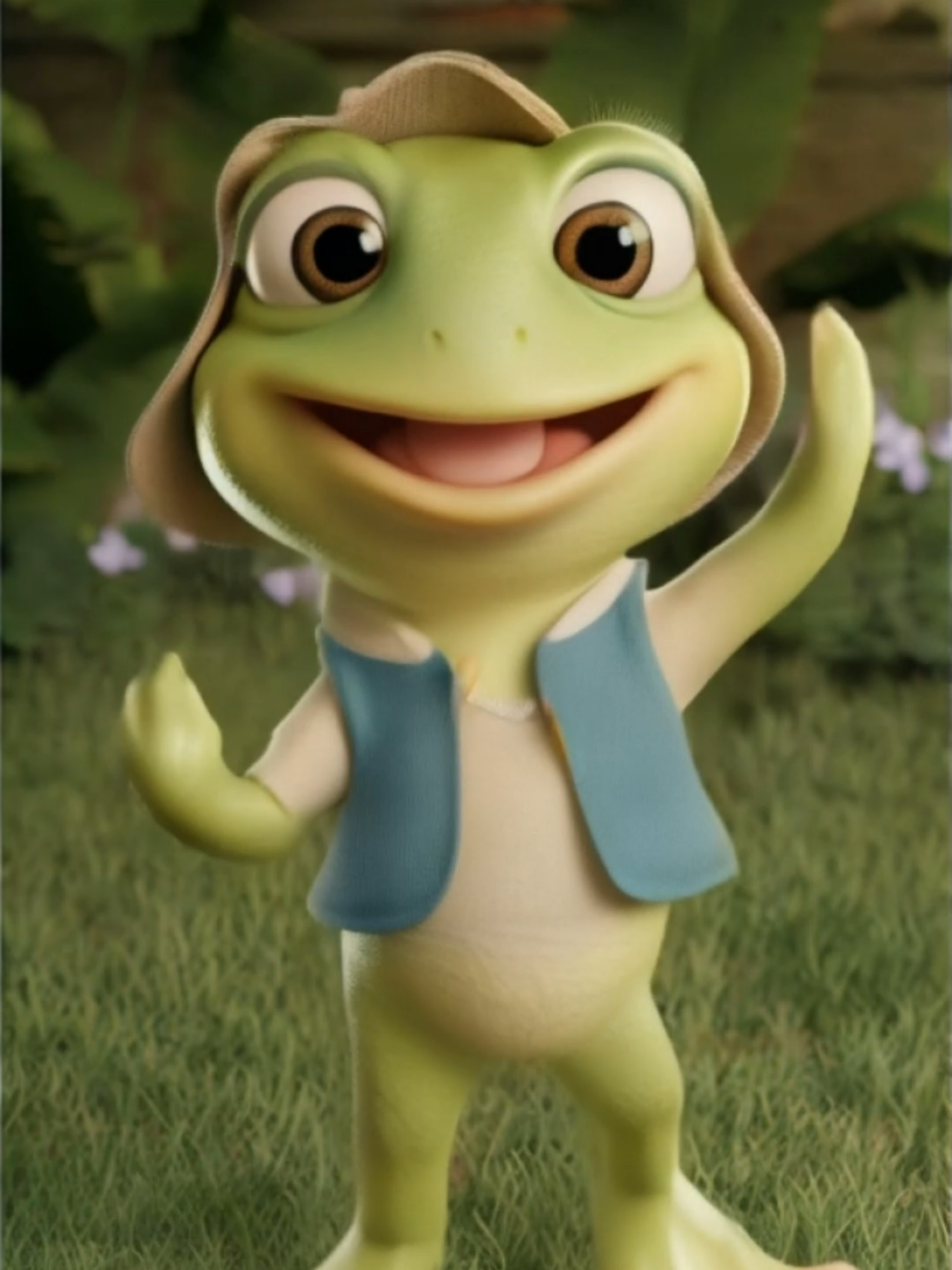 Funny frog dancing with the El Baile del Sapito cute song #kids #kidsoftiktok #elbailedelsapito #sapito #kidssong #bailedelsapito #funnykids #funnydance #cutefrog #frogdance #fyp #foryou #forkids #funnyfunnytv