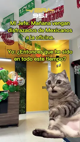 🎭 #VibraReel | Hoy es nuestra mañana Mexicana, en México, con Mexicanos disfrazados de Mexicanos, comiendo comida Mexicana 🇲🇽😅 . . . #Comedia #México #MañanaMexicana #HumorMexicano #Trabajo #GritoDeIndependencia #MéxicoMágico #Broma #Meme #Humor #Sinaloa #VibraRadio #VibraRadio951