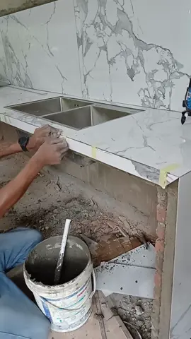 TEHNIK ADU MANIS SUDUT GRANITE MEJA DAPUR #fyp #viraltiktok #mejadapur #trendingvideo #granite 