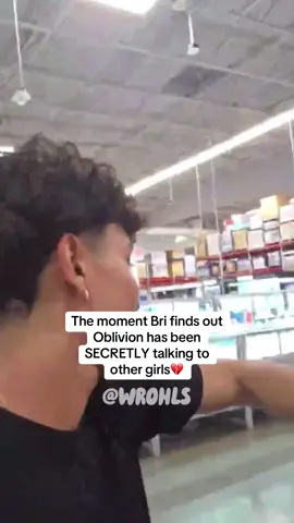 The moment Bri finds out Oblivion has been SECRETLY talking to other girls💔 #oblivion #oblivionclips #brialexia #fyp 