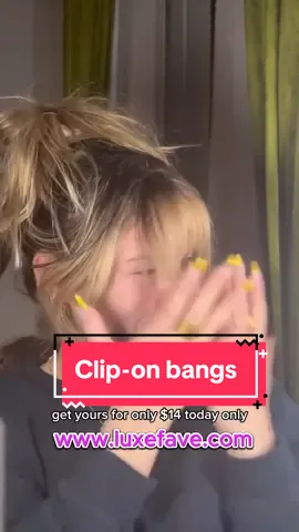 New hair, new look, shine with confidence! #hair #wig #cliponbangs #bangs 