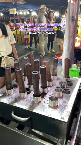 You found a Puto Bongbong nga worth it tilawan sa may Roxas Night Market, Davao City 💜🎄|| Puto Bongbong szn 🎄 #davaocity #davao #roxasnightmarket❤️ #putobongbong #davaofood 