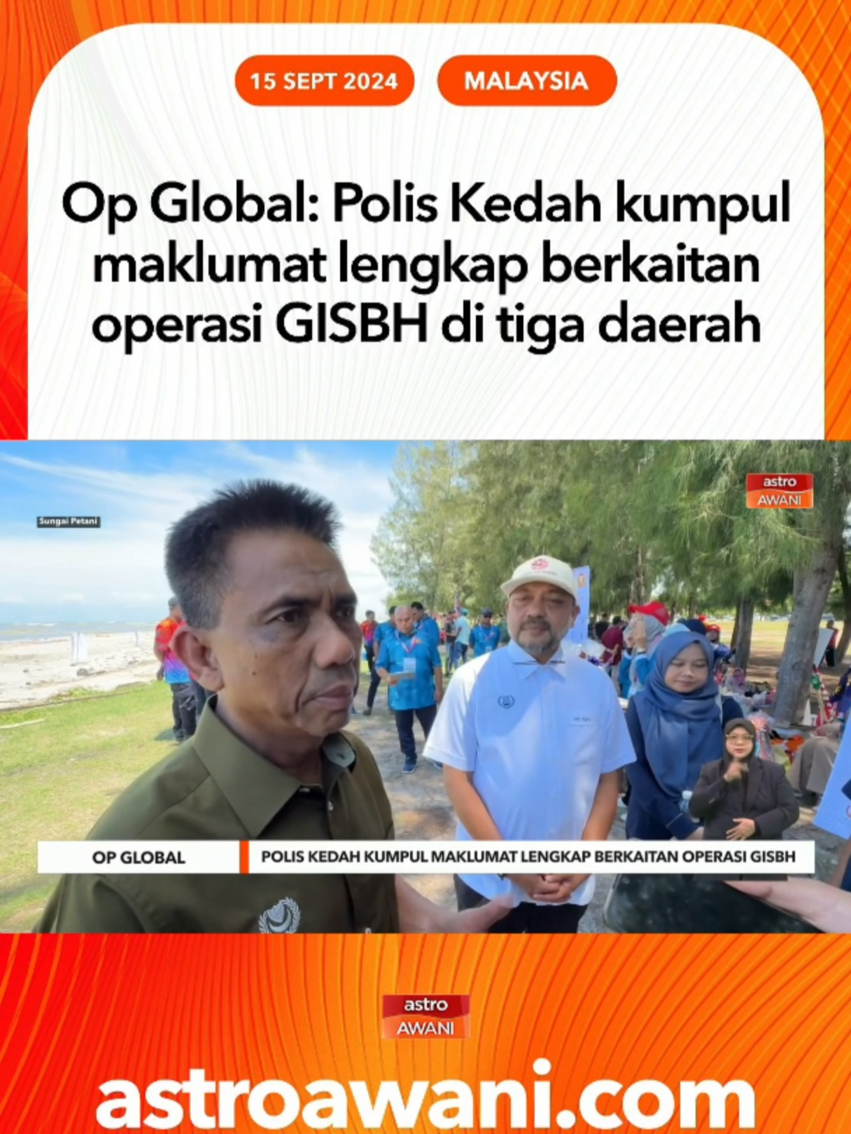 Polis Kedah mengesan oeprasi syarikat Global Ikhwan Services and Business Holdings (GISBH) di tiga daerah di negeri itu. #AWANInews