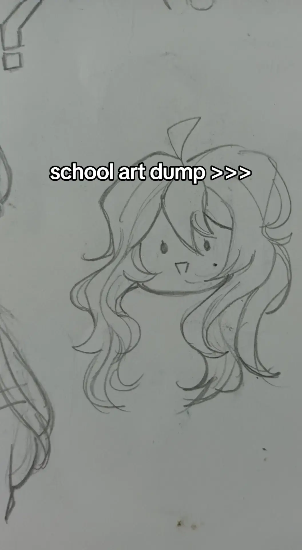im so cooked for my test tmr but heres stuff i drew #squimshi #art  #traditionalart #drawing  #fypシ  #fyp  #acrylicmarker 