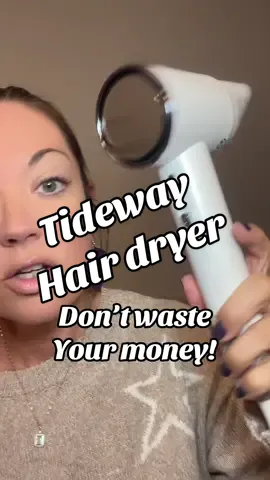 This @Tideway feels like it should cost so much more but I’m a sucker for a coupon and free shipping! I love this powerful #tidewayhairdryer so much! #tiktokshop 