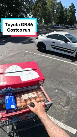 The Toyota GR86 is Costco Approved #toyota #toyotagr86 #gr86 #gr86trueno #truenoedition #cartok #fypツ 