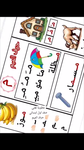 مطوية لغتي صف اول ابتدائي حرف الميم #اول_ابتدائي #مطويه #مطويات #مطويه_مدرسيه #لغتي#لغتي_العربية #لغتي_الجميلة #حرف #الميم 