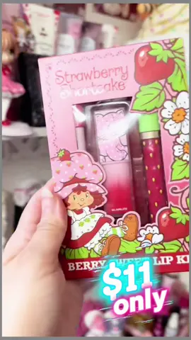 Only $14 When i say runnnnn this lip set sells out so quick!  #fyp #strawberryshortcake 