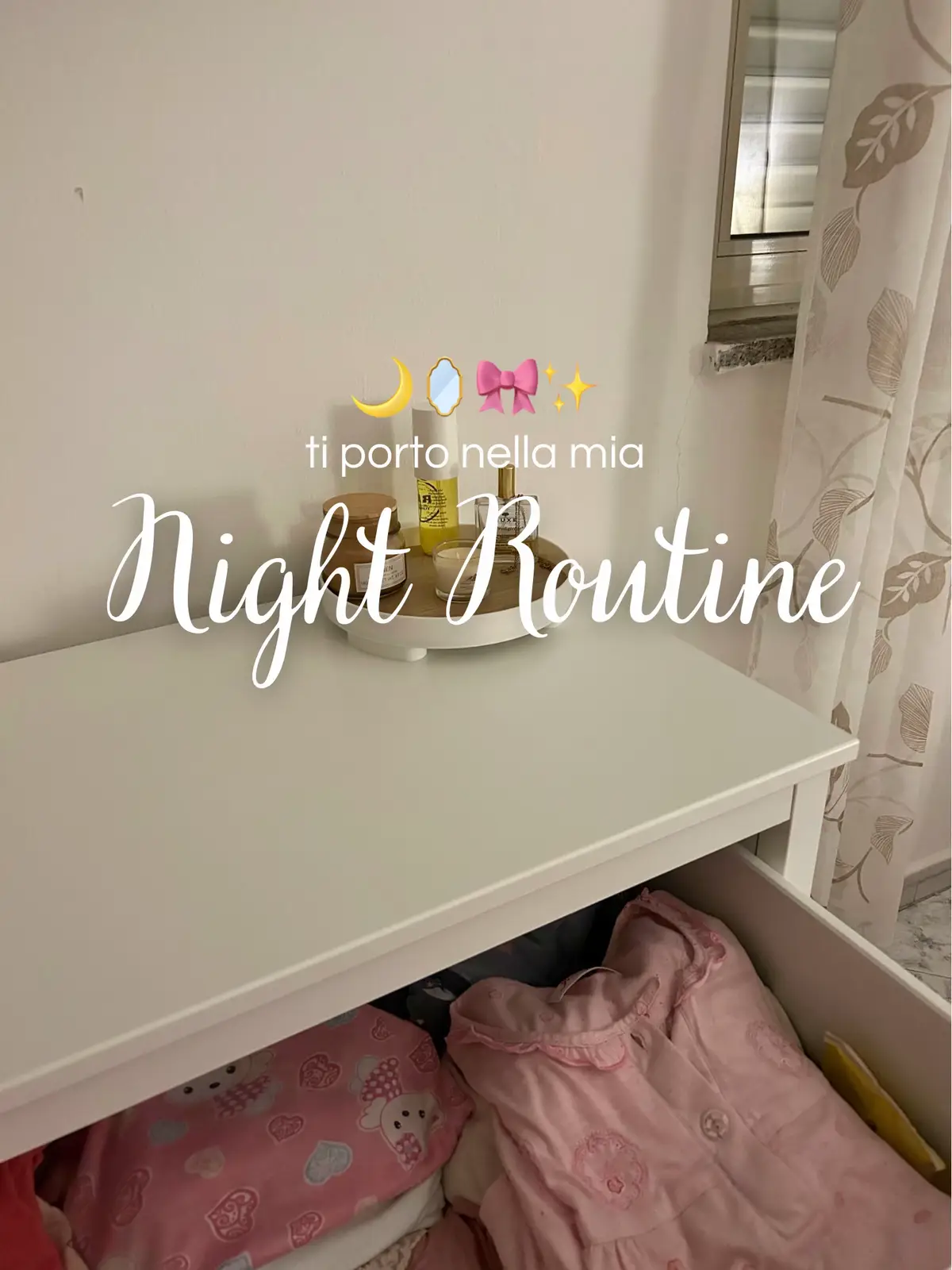 voi come la passate? 🧸💓 #nightroutine #SelfCare #minivlog #skincare #thatgirlaesthetic #perte 