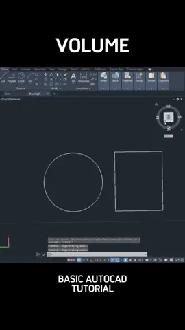 AutoCAD | MEASUREMENT - VOLUME #autocad #autocad2d #autocadtips #autocadtutorial #basicautocad #autocad2022 #capcut