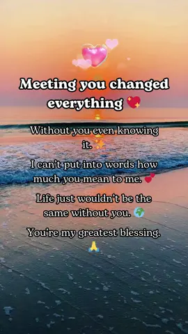 Meeting you changed everything 🥰❤️ #Love #Soulmate #TrueLove #ForeverAndAlways #RelationshipGoals #InLove #CoupleGoals #Romantic #TikTokLove #HeartToHeart #LoveStory #Happiness #LoveQuotes #EndlessLove #YouAndMe #TogetherForever #LoveLife #DreamCouple #PerfectMatch #EternalLove #LoveInspiration #LoveJourney #LoveMessages #LoveVibes #LoveGoals #purelove