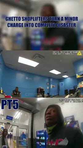 Ghetto Shoplifters Turn Minor Charge Into Complete Disaster #bodycamedition #bodycam #police #cops
