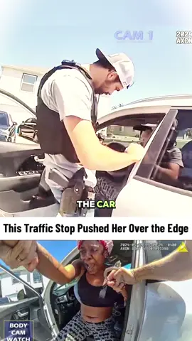 This Traffic Stop Pushed Her Over the Edge #cops #police #crime #foryou #foryou #copsoftiktok 