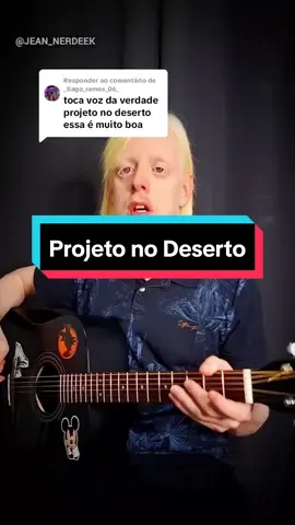 A responder a @_tiago_ramos_06_ Projeto no Deserto - Voz da Verdade! #vozdaverdade #vozeviolão #gospel #musicacrista #musicagospel #cover #musica 