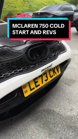 The McLaren 750s exhaust system has been tuned for audible satisfaction. Let me know what you think!