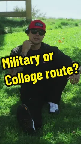 Theyre both going to be a  benefit. I chose what best suited me. I learn things the hard way lol. Ultimately you gotta know who you are and whats best gonna benefit you. If school isnt your thing, then get life experience through the military. #foryou #firefightertiktok #belico #bomberos #becomingafirefighter #military 