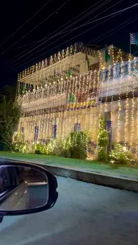 Mera bhi ghr saj gaya ❤️#12rabi_ul_awal #mubarak #ahadsheikh484 
