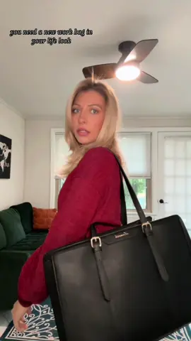 It comes with 2 cup holders INSIDE, an optional strap, and an accessories bag! Seriously obsessed!! GET ONE NOW! #tumbler #workbag #teacher #office #laptopbag #tiktokshop 