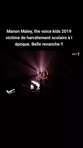#thevoicekids #manon #harcelementscolairestop🚫✋🏽🛑⛔ 
