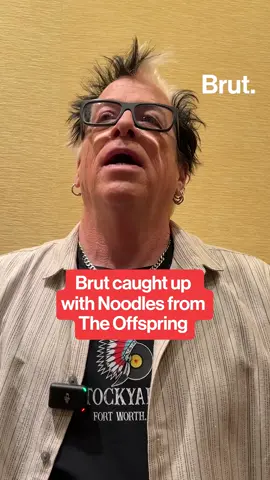 Brut sat down with Noodles from The Offspring at Rock en Seine festival in Paris to talk about their old hit song, “Self Esteem”, his opinion about Taylor Swift, and punk rock music.