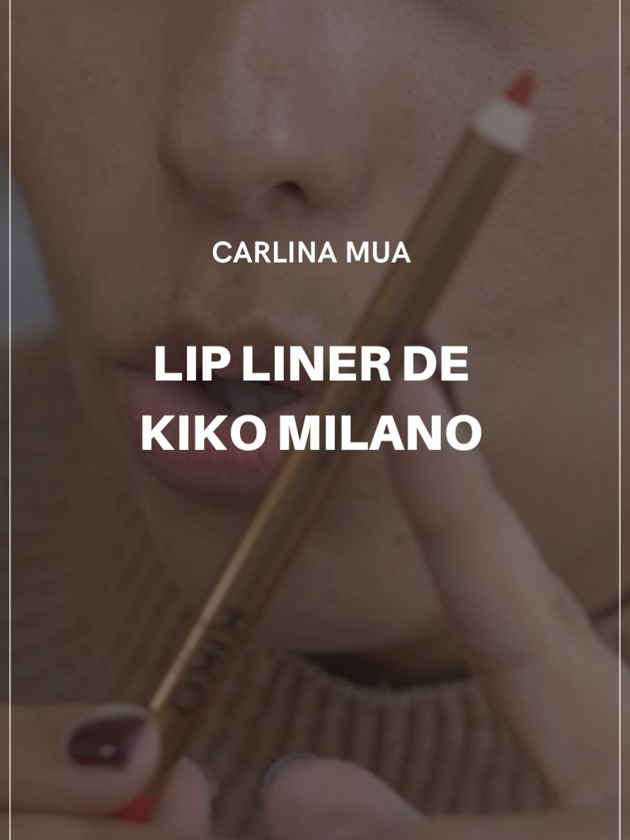 Lip liner #creamycolourcomfortLipLiner de @kikomilano tono14  IG @carlinamua Youtube: Carlina MUA #lipliner #kikomilanolipliners #kikomilano #delineadordelabios #kikomilanochile #maquillajechile #makeupchile #carlinamua #reseñasdemaquillaje #carlinamuareseñas #reviewdemaquillaje