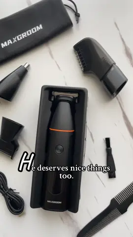 And my man, THANK YOU TO MY MAN ✨ #maxgroom #4in1 #bodyshaver #electricshaver #spoilhim 