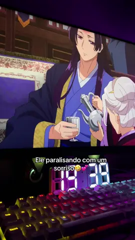 ele surtando, tadinho😂💖💖 #anime #animeromance #jinshi #maomao #diariosdeumaapotecaria #theapothecarydiaries 
