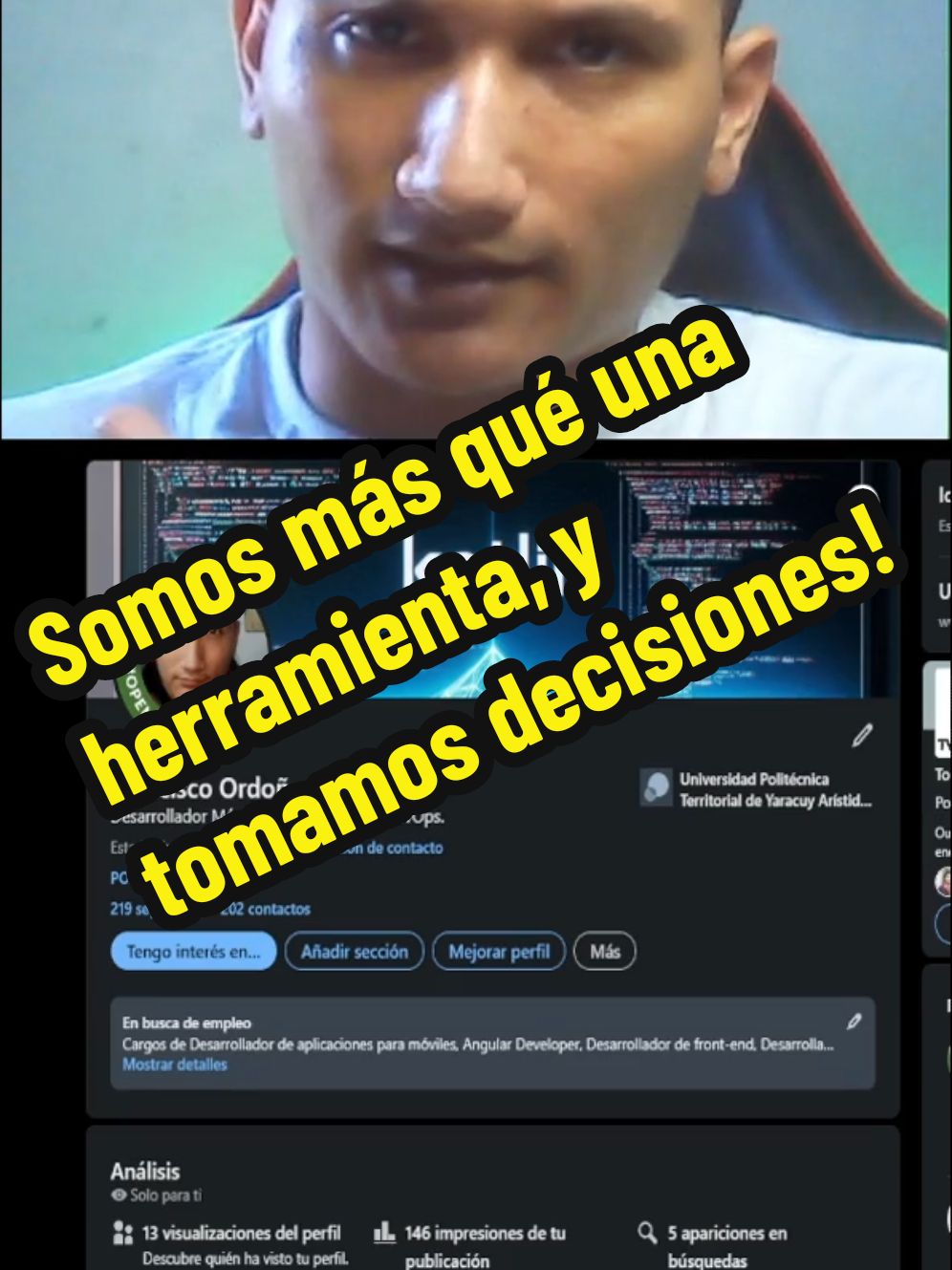 Somos más qué una herramienta, y tomamos decisiones!  MI PRESENTACIÓN - CAP 1 Atención al chisme, VER TODO EN YOUTUBE. #reyopoinf  #patati  #ty  #lawl  #kick  #fouryou 