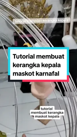 tutorial membuat kerangka kepala maskot karnafal #kerangkakepalamaskot  #kerangkakawat 