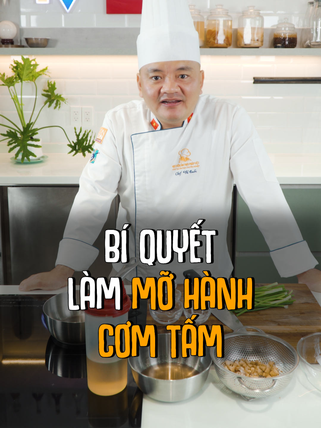 Bí quyết làm Mỡ hành ăn Cơm tấm để được lâu không bị úa #tips #mohanh #comtam #LearnItOnTikTok #nhahang