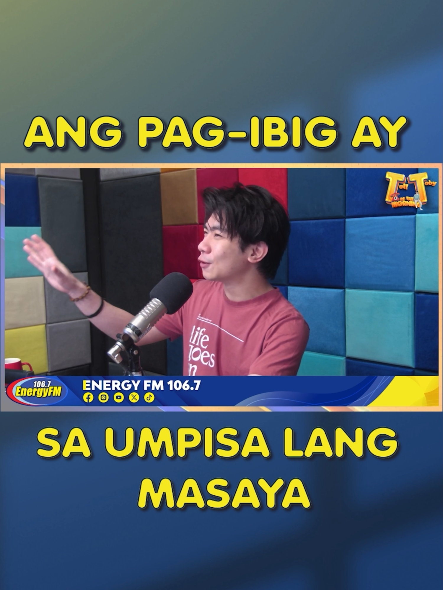 Agree ka ba, Pangga? Abangan ang Tell Toby in the Morning, 5AM - 8AM sa Facebook Live kasama ang nag iisang Baby boy sa Radyo! Full video is on our YouTube Channel: Energy FM 106.7 @babytoby1067#EnergyFM1067 #SameSamePeroIba #fyp #foryou #foryoupagе