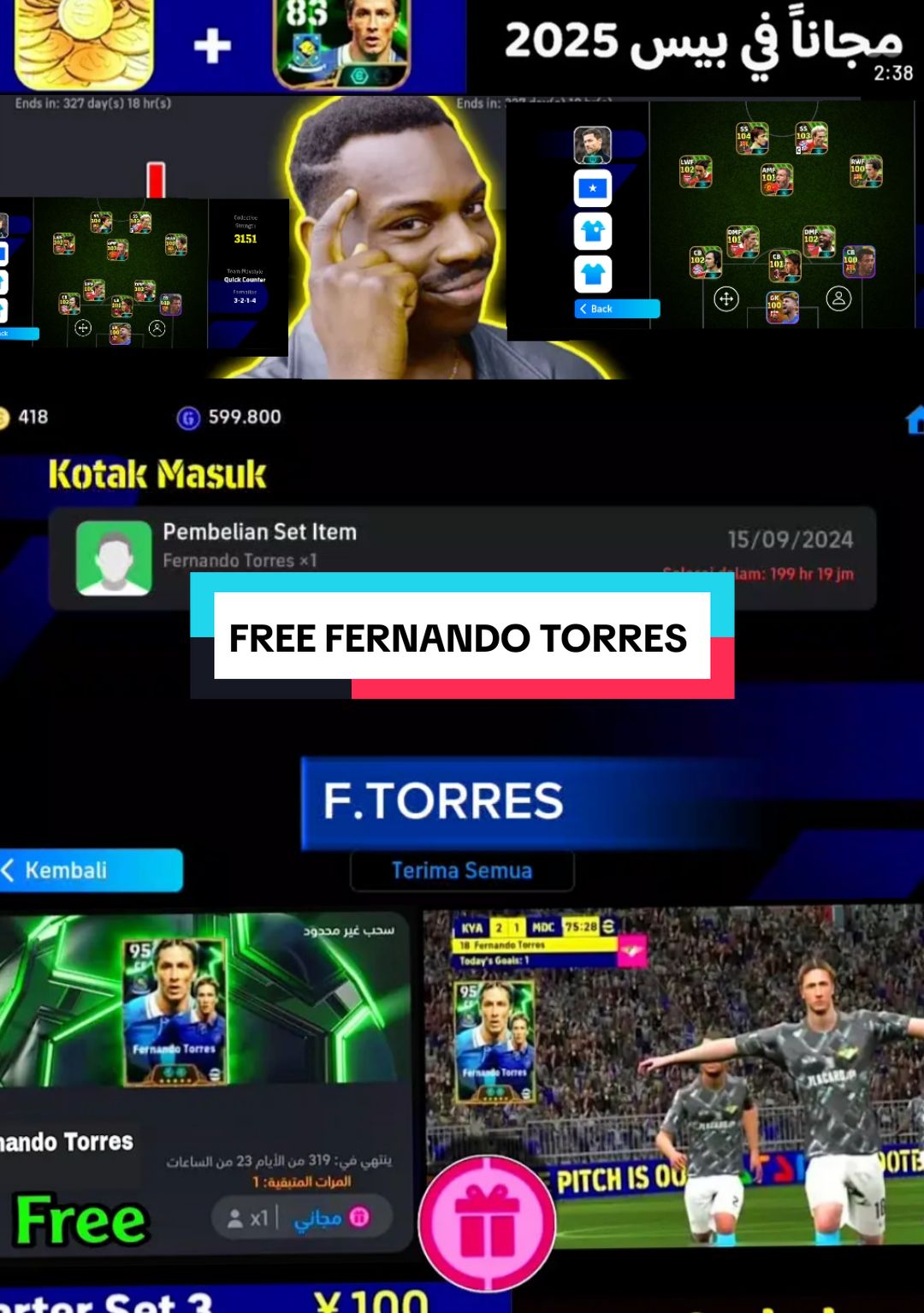 MA HESHAY CARDKAN FERNANDO TORRES #efootball2025😱 #fernandotorres #CHELSEA #AHMEDGAMER #kingfabio 